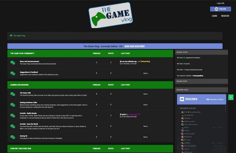 TheGameVlog - Fortnite India Discord (Image via TGV)