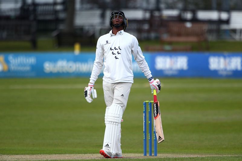 Jofra Archer in action during the Second Eleven Championship