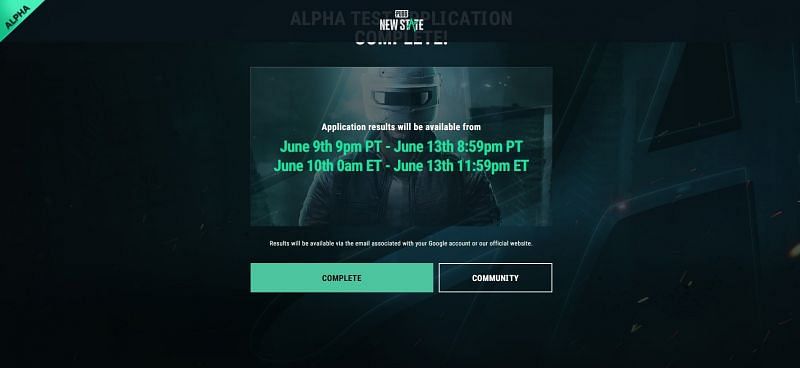 Results will be out on June 9th