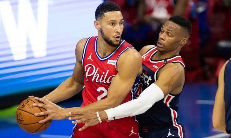 Washington Wizards v Philadelphia 76ers: Game 1 of round one of the 2021 NBA playoffs