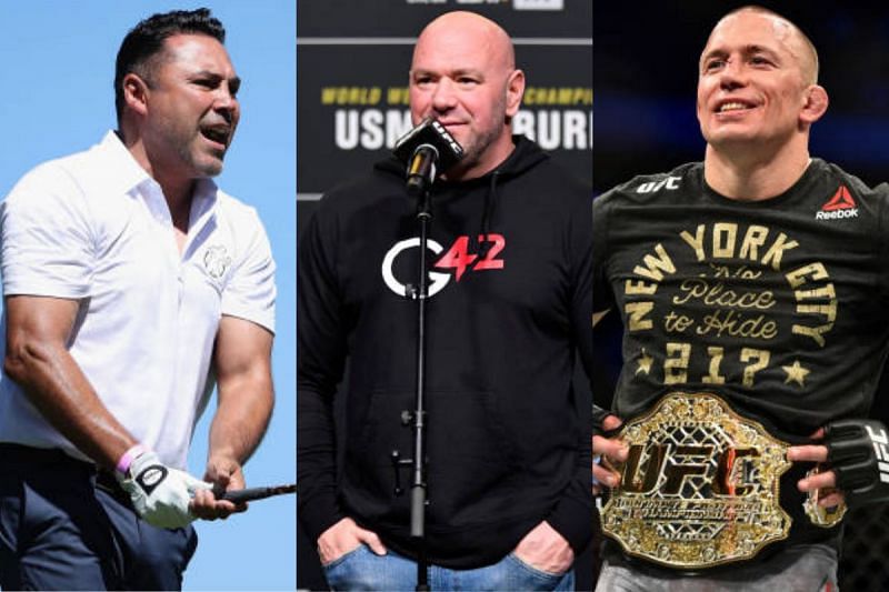 Georges St-Pierre was allegedly blocked from a big payday fight against Oscar De La Hoya by Dana White and the UFC