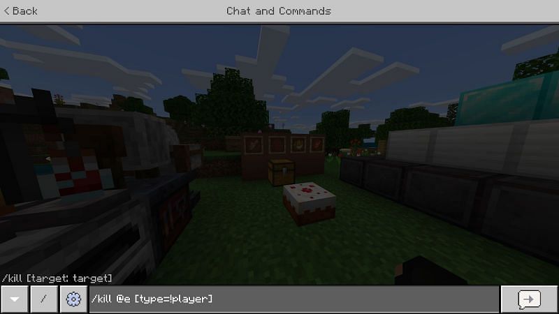 Command to kill mobs in Minecraft