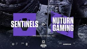 Sentinels continue their dominance in the Valorant Champions Tour Masters Reykjavik against Nuturn Gaming