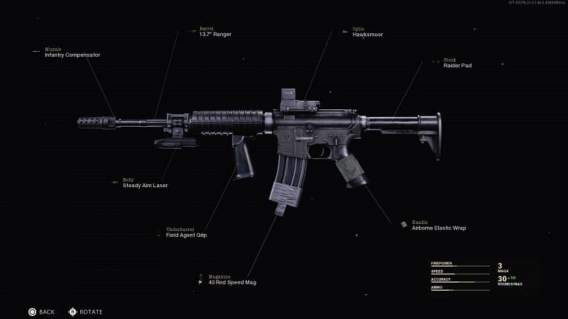 Gunfighter is used in order to equip 8 attachments in total for the XM4 (Image via Activision)
