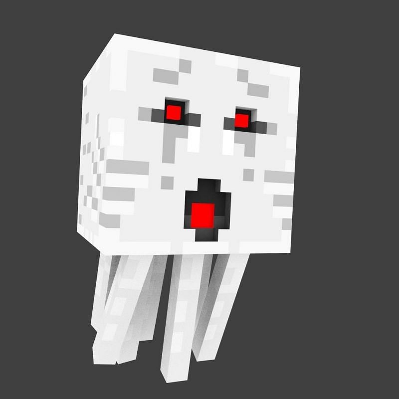 Ghast about to attack (Image via blendswap)