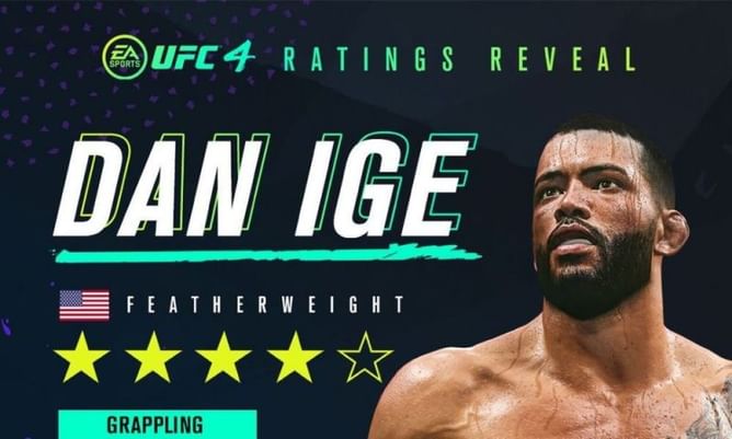 Dan Ige and Viviane Araujo are the latest stars added to the UFC 4 roster by EA Sports