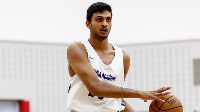 India&#039;s Princepal Singh in action during a G League game.