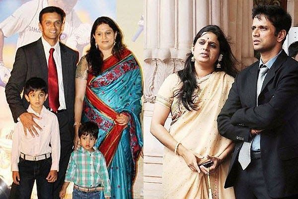 Rahul Dravid&#039;s Family Pic
