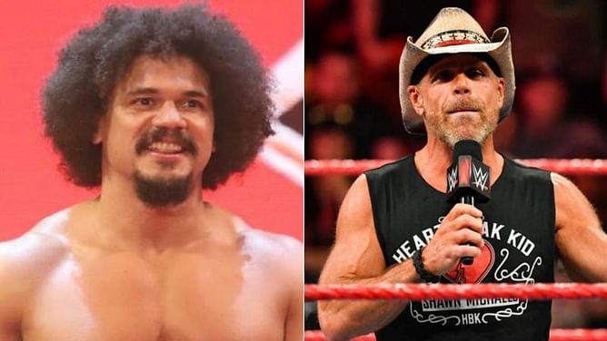 Carlito discusses his heat with Shawn Michaels