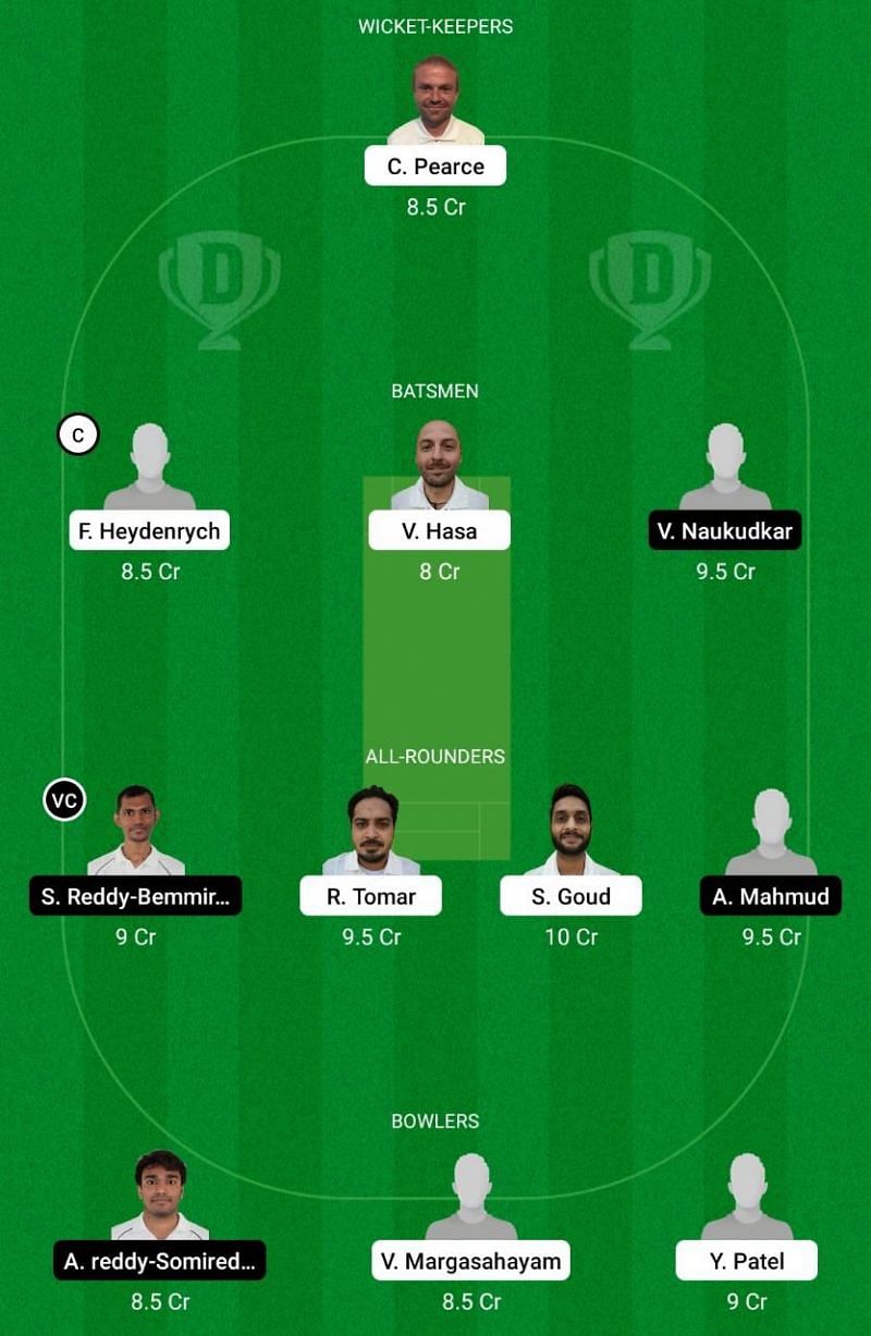 VCC vs PSM Dream11 Team