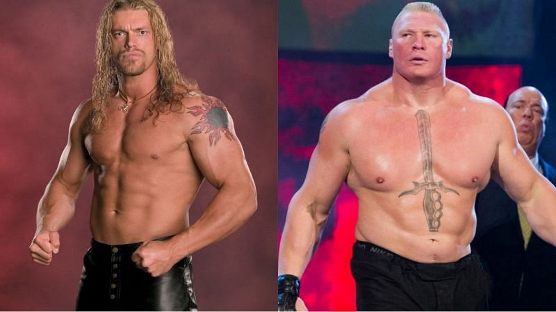 ऐज और ब्रॉक लैसनर अपने WWE करियर में किंग ऑफ द रिंग रह चुके हैं