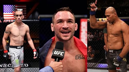 Tony Ferguson, Michael Chandler, and Jacare Souza will feature at UFC 262.