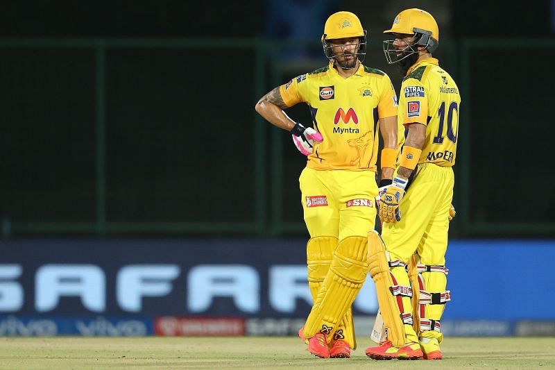 Faf du Plessis and Moeen Ali hit a total of 25 sixes for CSK in IPL 2021 [P/C: iplt20.com]
