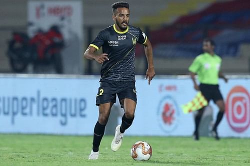 Sahil Panwar in action for Hyderabad FC (Image: ISL Media)