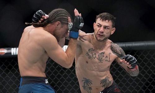 Cub Swanson (right)