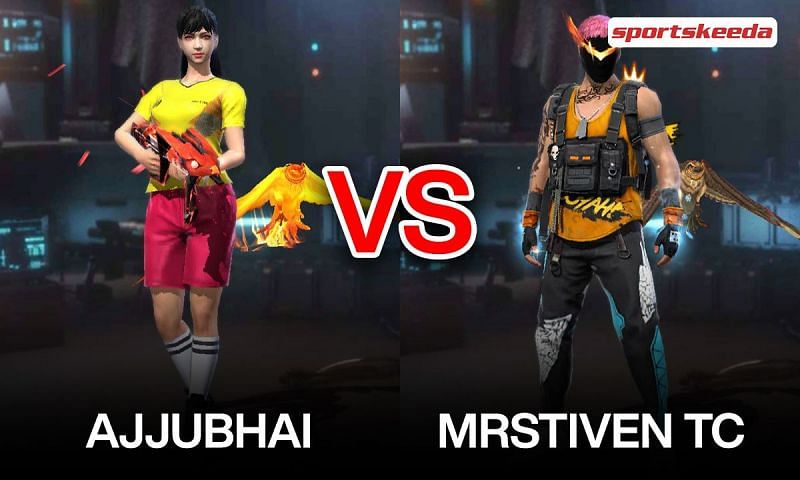 Ajjubhai (Total Gaming) vs MrStiven Tc