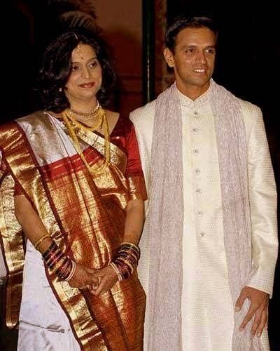 Rahul Dravid&#039;s Wife Vijeta Pendharkar Marriage Pics