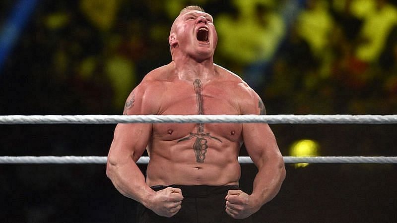 WWE सुपरस्टार ब्रॉक लैसनर