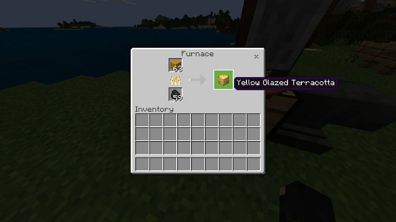 Cooking dyed terracotta to make glazed terracotta