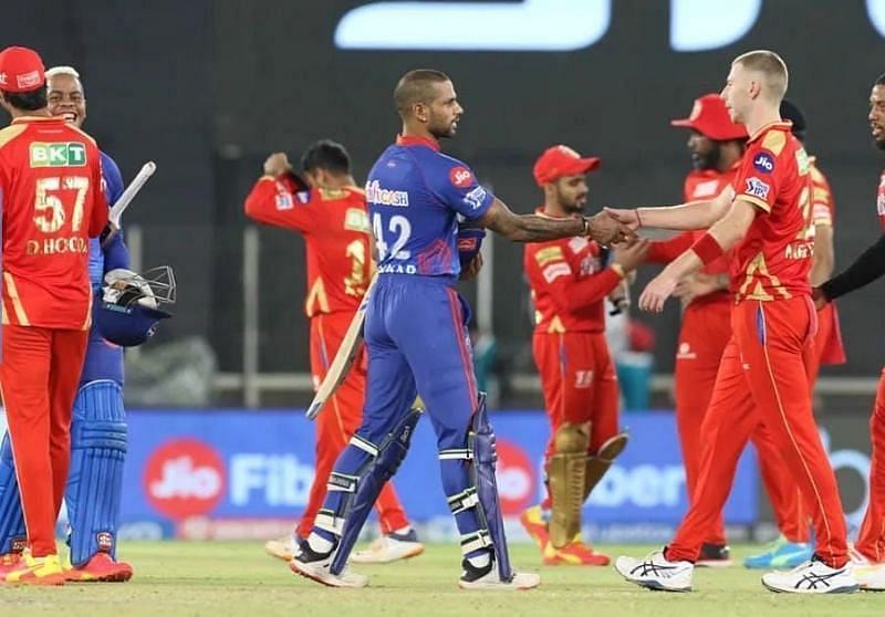 Match 29 between the Punjab Kings and Delhi Capitals was the last completed game in IPL 2021.