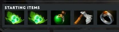 Starting Items for Timbersaw in Dota 2 (Image via Valve - Dota 2)