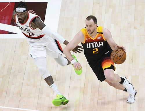 Utah Jazz's Joe Ingles has been filling in at guard recently