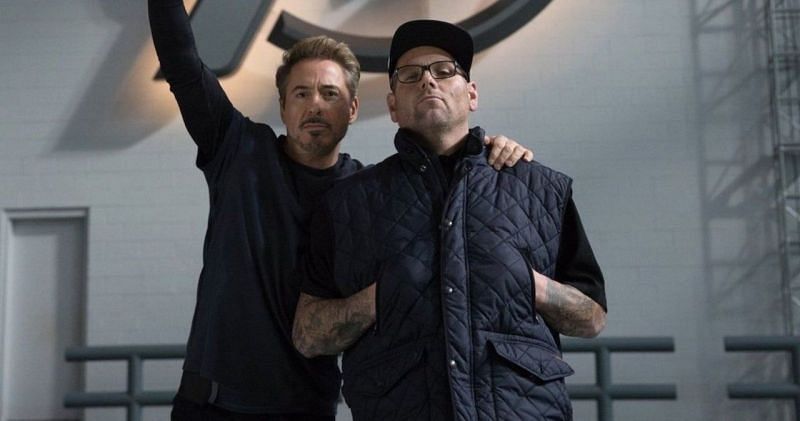 Robert Downey Jr. and Jimmy Rich (Image via Instagram, @chuckzlotnick)