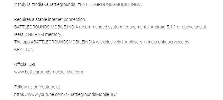 Battlegrounds Mobile India VS Free Fire