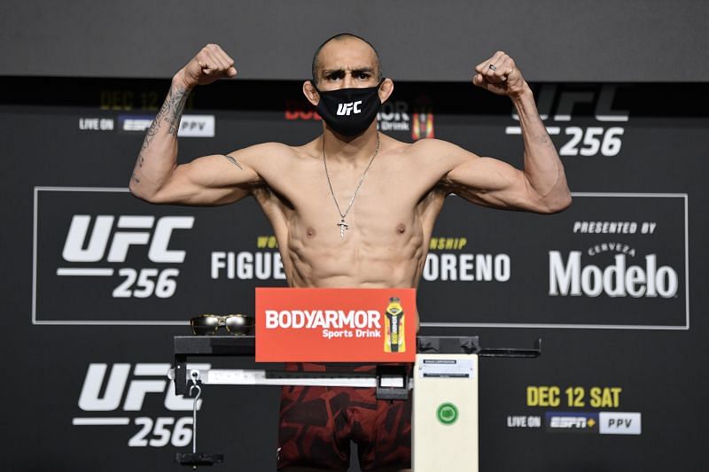 Tony Ferguson at the UFC 256 Weigh-Ins