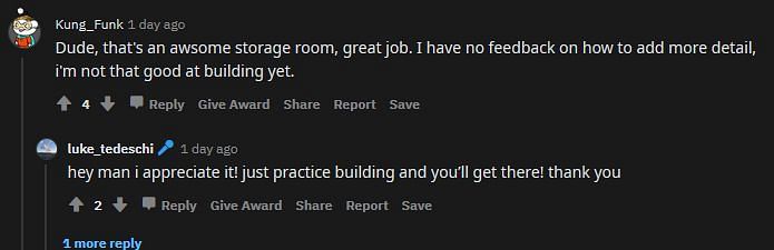 The only Redditor who didn&#039;t try to give advice (Image via Reddit)