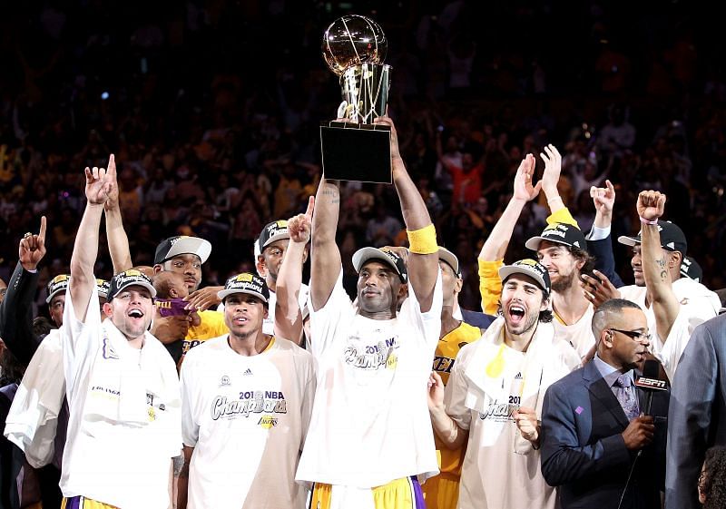 2010 NBA champions, LA Lakers.