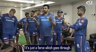 IPL 2021: [Watch] Zaheer Khan delivers dressing room speech hailing MI's never-say-die attitude after win over CSK