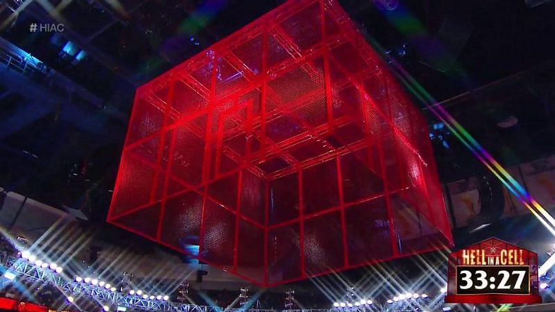WWE&#039;s red Hell in a Cell cage was introduced in 2018