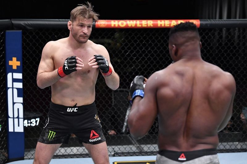 Stipe Miocic and Francis Ngannou faced off in a rematch at UFC 260