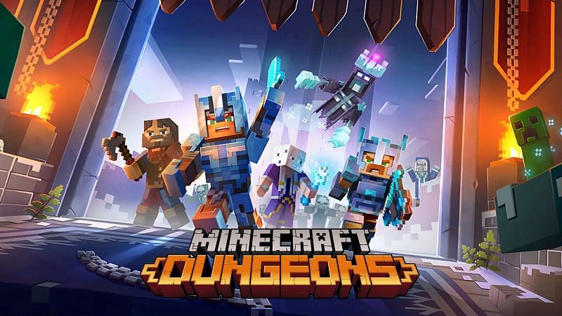 Minecraft dungeons обзор