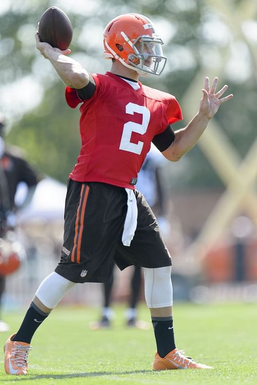 Johnny Manziel at Training Camp