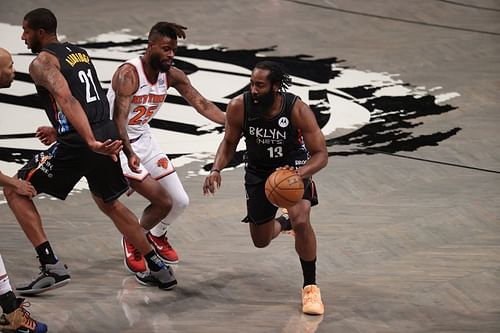 Brooklyn Nets guard James Harden