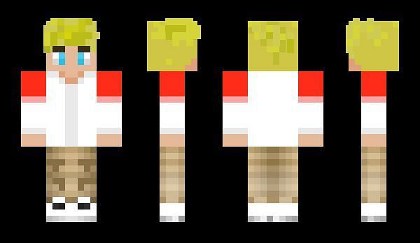 Tommy&#039;s Minecraft Skin (Image via Minecraft Skins)