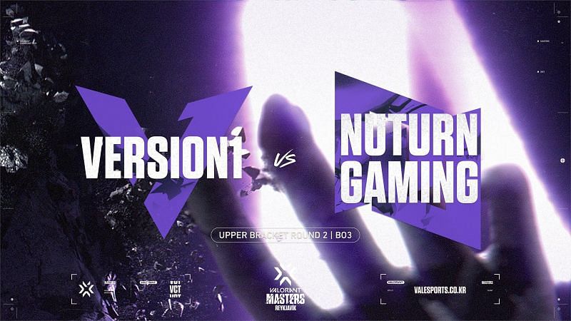 Version 1 sends Nuturn Gaming into the Lower Bracket of the Valorant Champions Tour Masters Reykjavik(Image via Valorant Champions Tour KR)