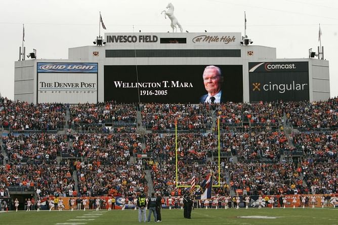 Who is Wellington Mara? How did he get his nickname "The Duke" on every NFL football?