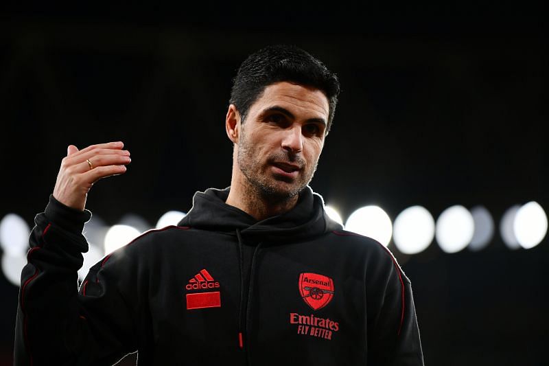 Arsenal manager Mikel Arteta. (Photo by Dan Mullan/Getty Images)