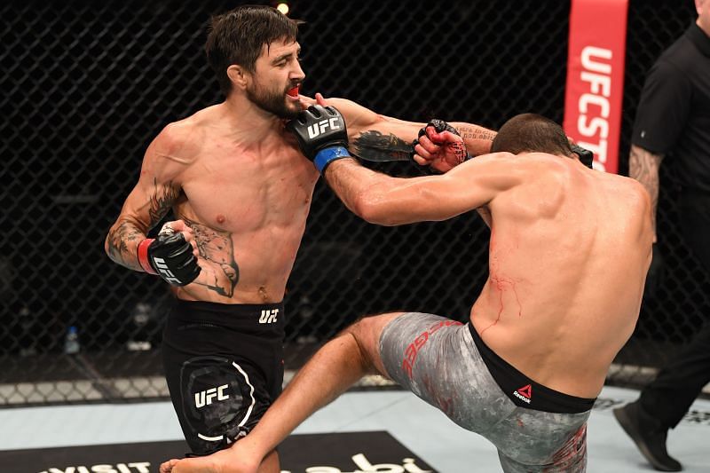 Carlos Condit claimed the interim UFC welterweight title in 2012.