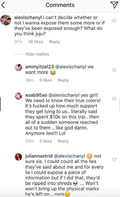 Landon&#039;s cousins comment on his alleged abuse 1/2 (Image via Twitter)