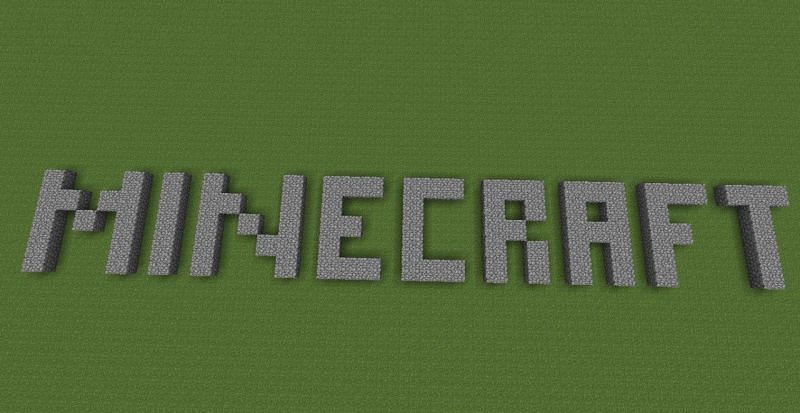 Minecraft logo (Image via planetminecraft)