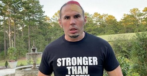 Matt Hardy is not happy with fans taking shots at AEW