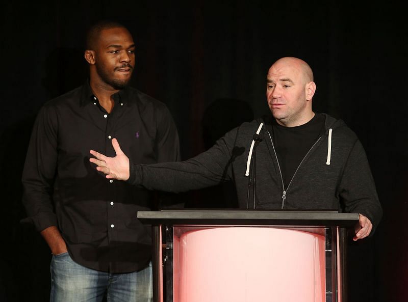 Jon Jones and Dana White