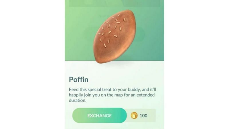 A Poffin in Pokemon GO (Image via Niantic)