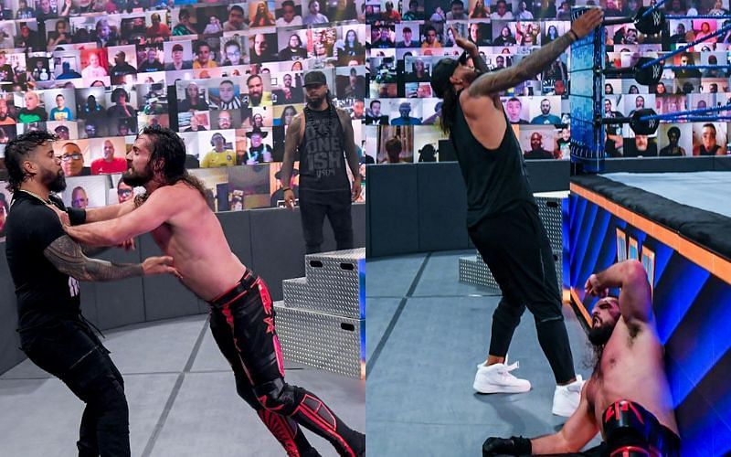 Seth Rollins was not fond of Jimmy Uso&#039;s behavior on WWE SmackDown last week