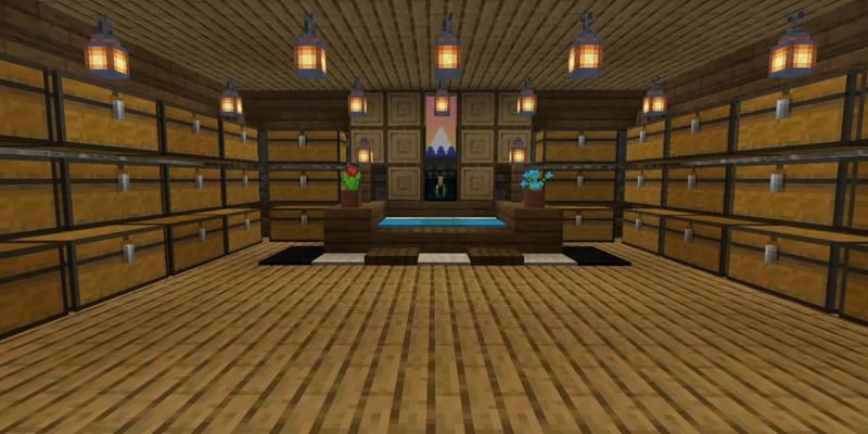 Storage Room, How To Build An Underground Storage Room Minecraft