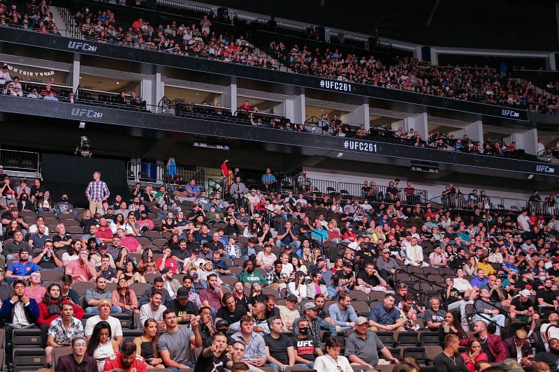 UFC 261 Crowd